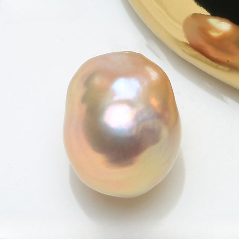 5A 8mm Lavender Pink Baroque Freshwater Pearl, Irregular Loose Bead