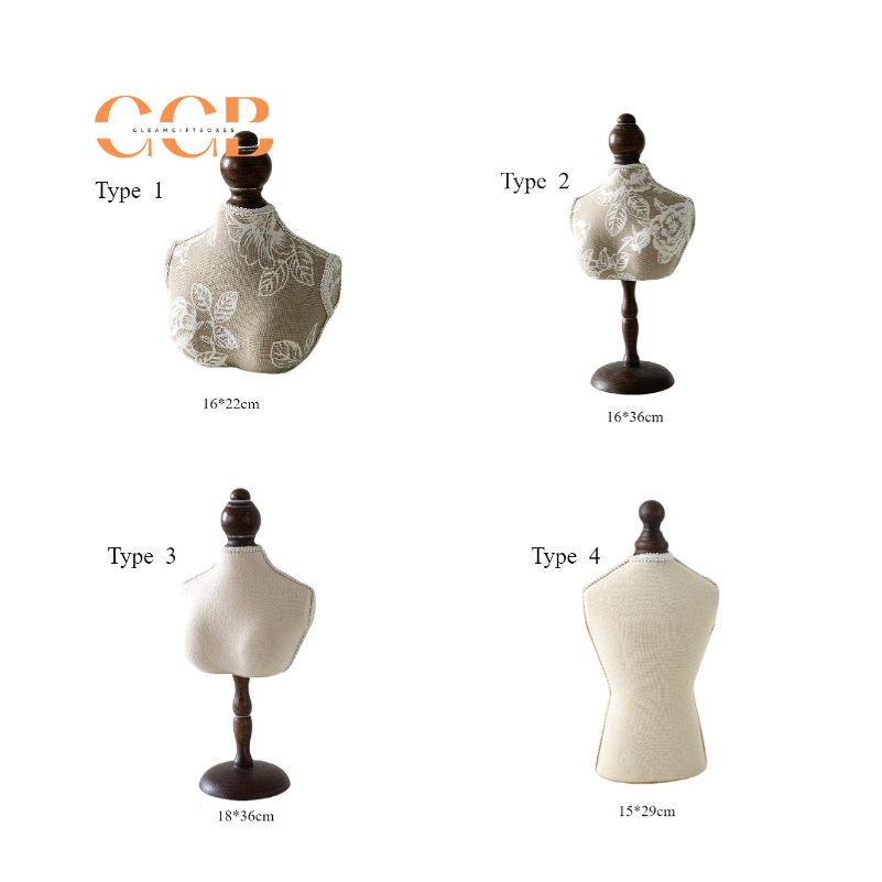 Vintage Jewelry Display Stand for Necklace Earrings Bracelet Shop Props