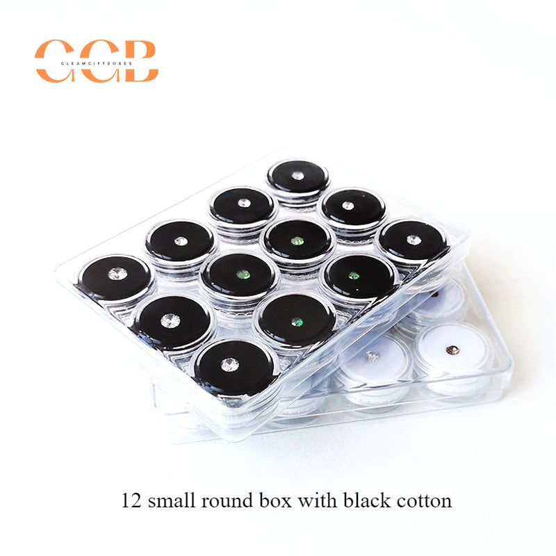 5pcs Acrylic jewelry display tray with lid