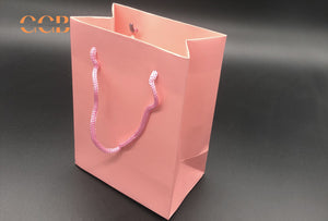20pc Bulk Wholesale Paper Gift Bags | Custom Logo Jewelry Handbag Tote | Retail Packaging Supplier