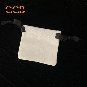 20pc Custom Logo Twill Cotton Drawstring Pouch Bulk Set, Personalized Jewelry Packaging Bag, Small Gift Bag, Retail Wholesale Supply