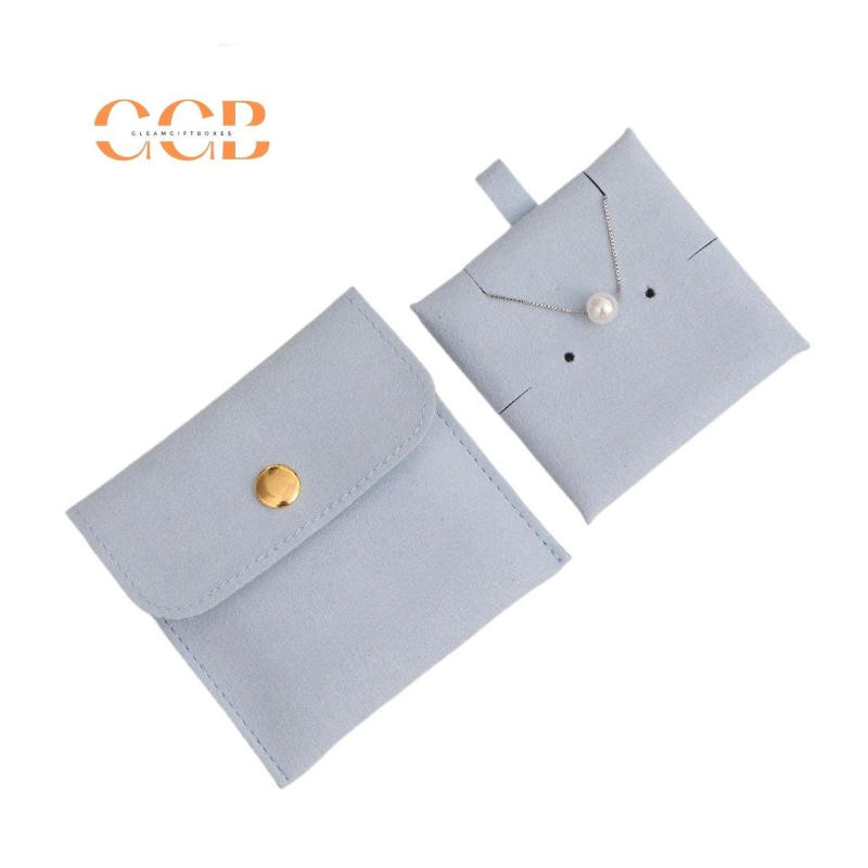 10pcs purple Microfiber Set Jewelry Pouches