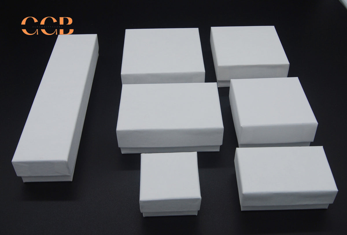 10pcs Multi-Size, Multi-Color Kraft Paper Jewelry Boxes Rosary Boxes  Bracelet Boxes Pendant Boxes
