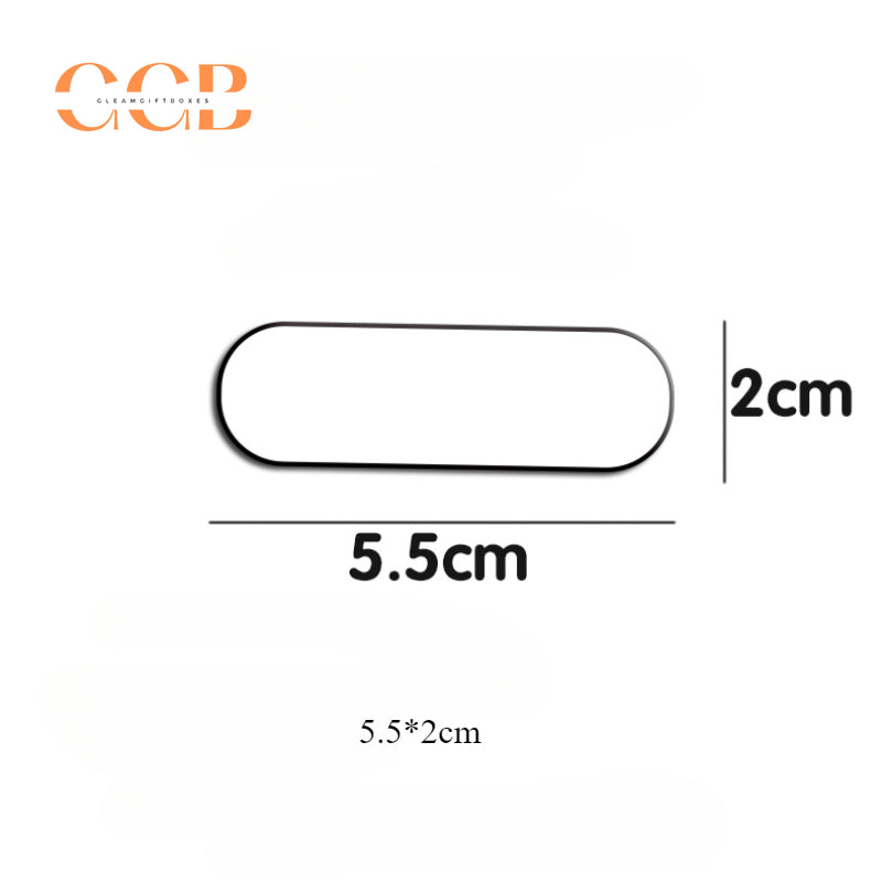 100 pcs 2x5.5cm double sided silver polishing stick mini size jewelry buffing tool, logo printable polishing bar for gold silver jewelry care bulk