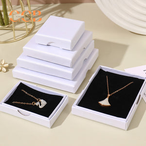10pcs Ultra-Thin Wholesale Jewelry Gift Boxes, Multi-Color Packaging for Necklace, Earrings, Ring and Bracelet