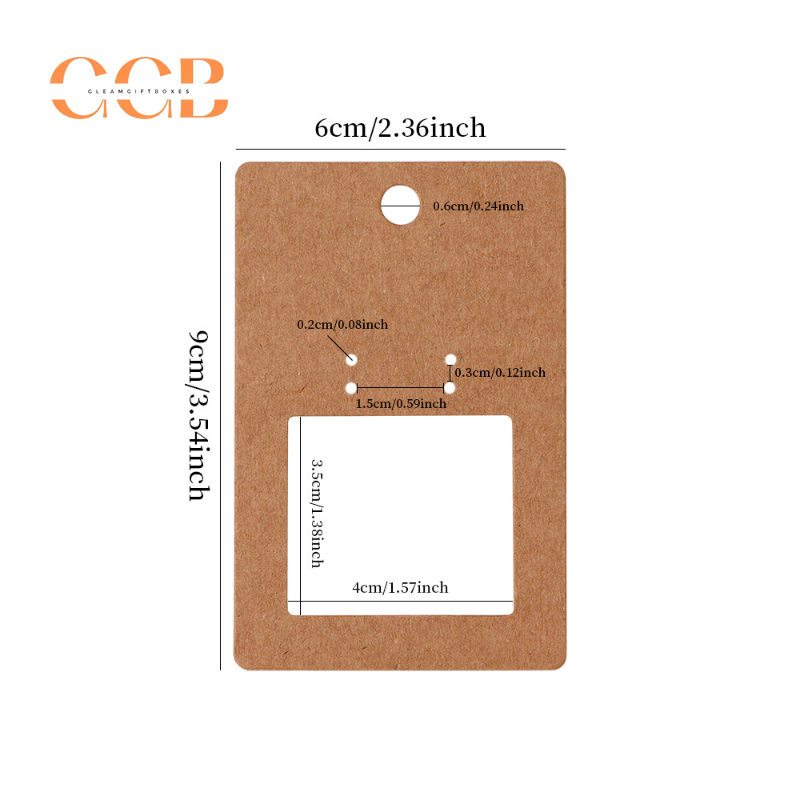 50pcs 6x9cm hollow design earring display cards with hanging hole double stud dangle set jewelry packaging card for retail and wholesale