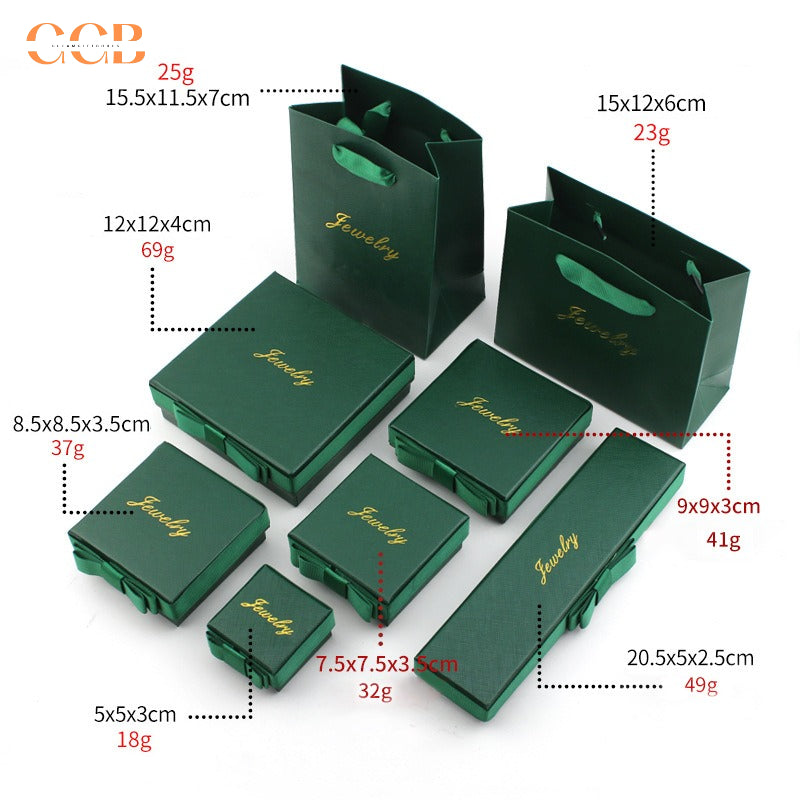 10pcs luxury jewelry box and handbag tote combo set, customizable jewelry packaging for rings earrings bracelets, elegant gift boxes