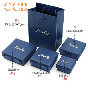 10pcs pink blue green gray jewelry box set, luxury jewelry gift packaging for rings earrings bracelets, multi color jewelry boxes