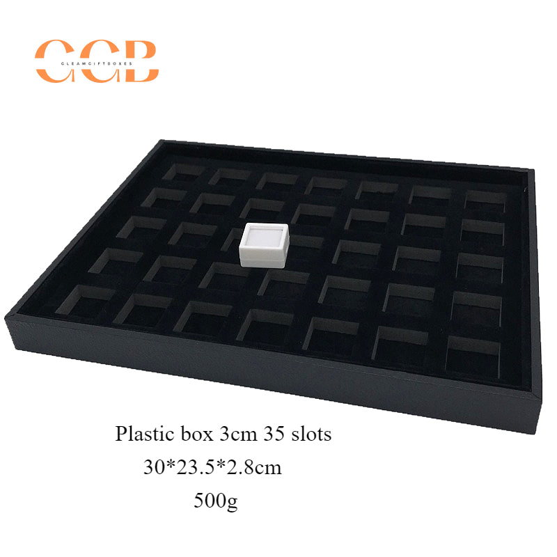 Loose stone diamond display tray