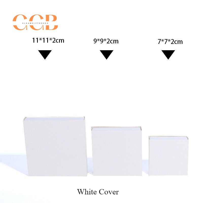 20pcs PE Floating Display Frame for Jewelry, Transparent Suspended Box
