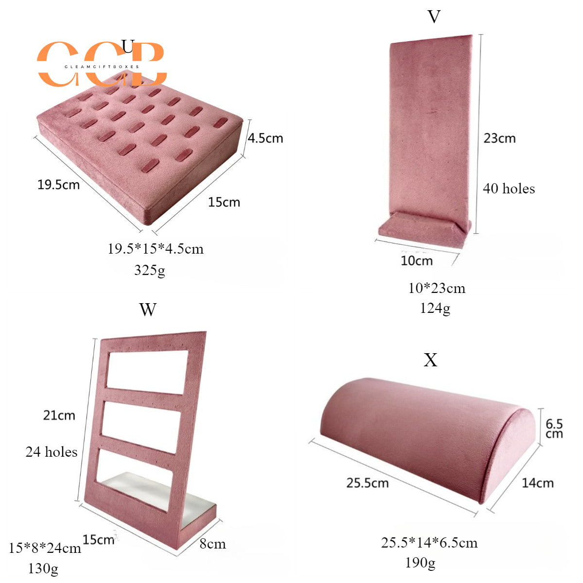 Luxury Pink Velvet Jewelry Display Set, Elegant Neck Model and Ring Holder Stand, Bracelet Display for Showcase, Gift for Jewelry Lovers