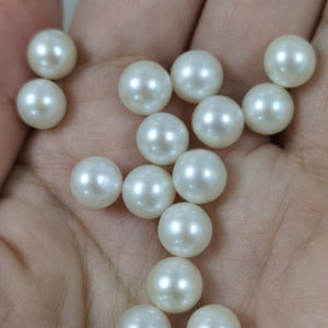 5A 1pc 7-8mm loose pearls freshwater pearls