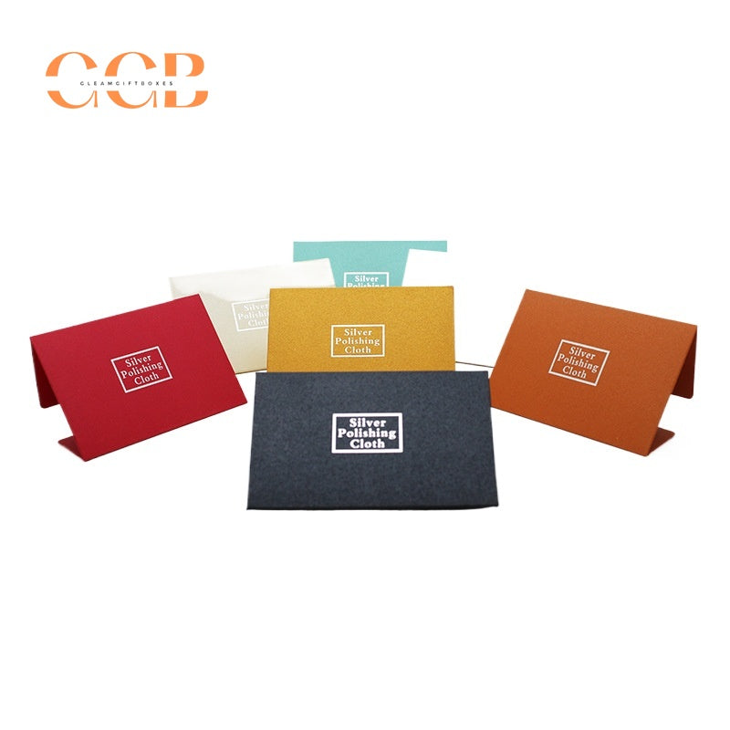 200 pcs 6.5x10cm pearl paper silver polishing cloth for jewelry cleaning