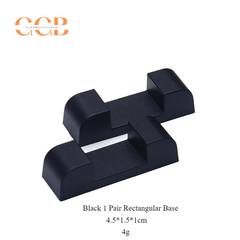 20pcs Floating Jewelry Display Frame with Stand, Transparent Box