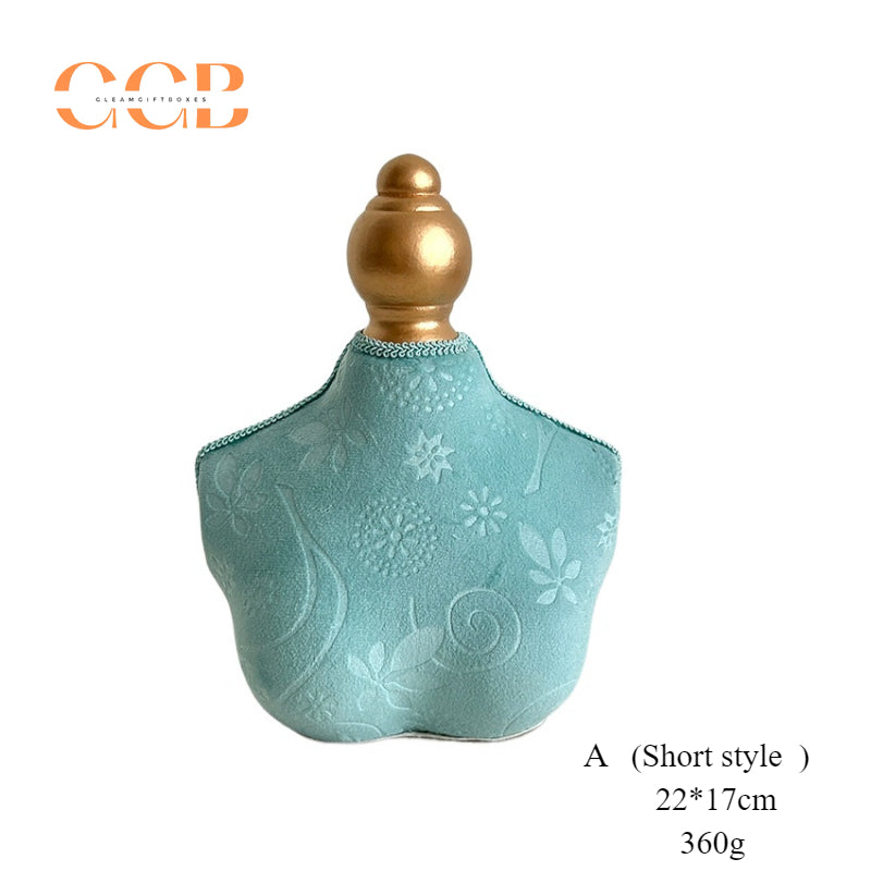 Retro Necklace Display Stand for Jewelry Mannequin Holder