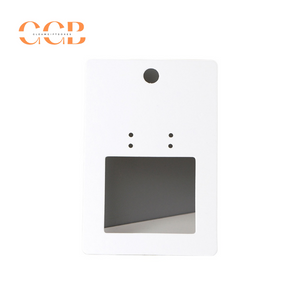 50pcs 6x9cm hollow design earring display cards with hanging hole double stud dangle set jewelry packaging card for retail and wholesale