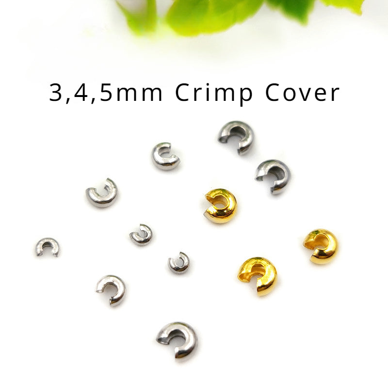 3-5mm Stainless Steel Crimp Cover