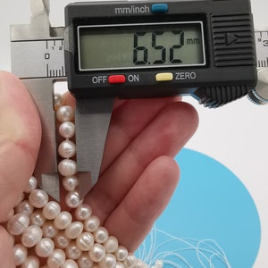 A Grade 6mm Freshwater Round Pearls