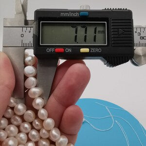 A+ 7-8mm round nugget pearls