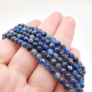 AA+ 4mm Faceted round Kyanite