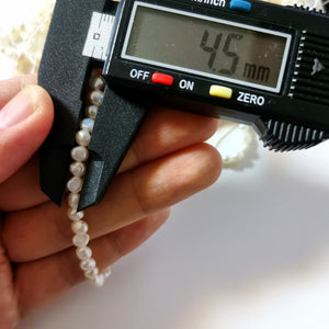 AA 3-4mm round nugget pearl