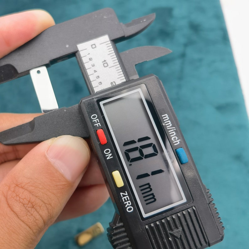 18x6mm Engravable Rectangle Tag