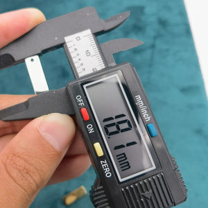 18x6mm Engravable Rectangle Tag