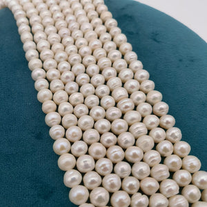 A Grade 8mm Freshwater Round Pearls