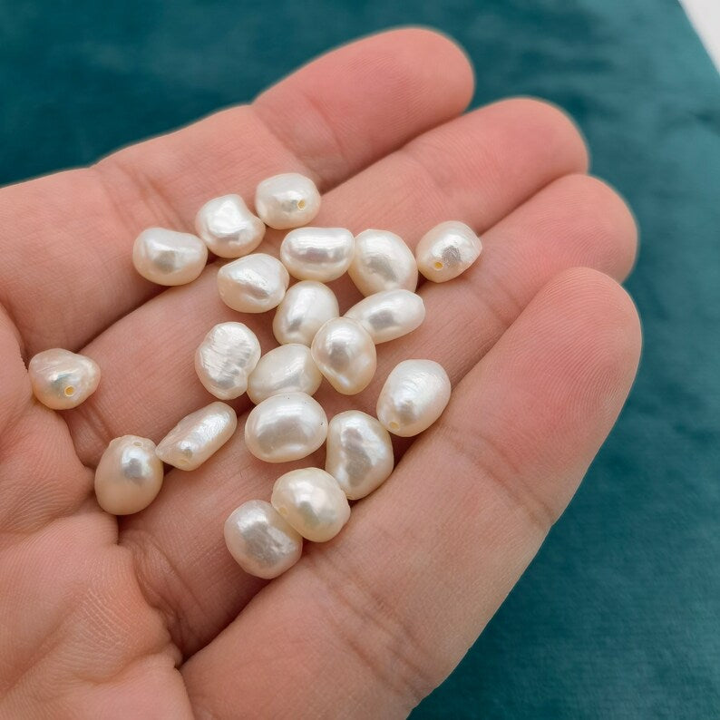 20pcs 6-7mm Freshwater Nugget Pearls
