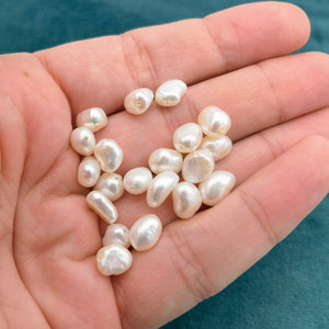 20pcs 6-7mm Freshwater Nugget Pearls