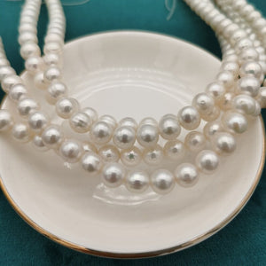 AAA+ 8mm High Luster Round Freshwater Pearls