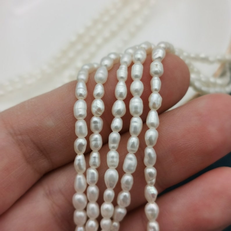 AA+ 3mm small freshwater pearls