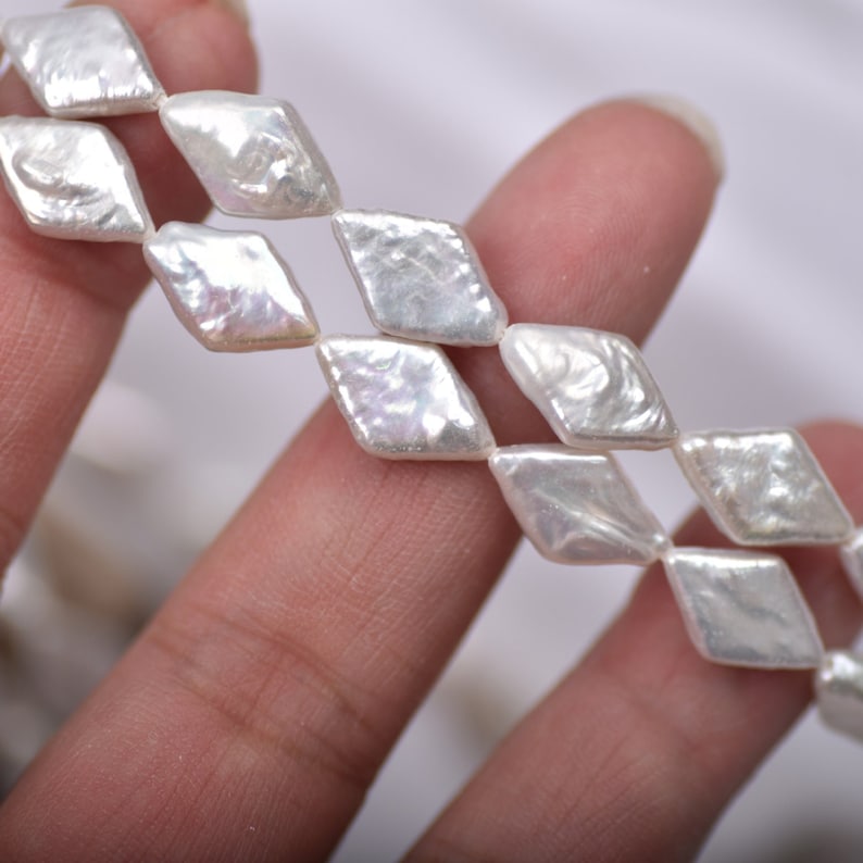 9*14mm Baroque diamond pearls