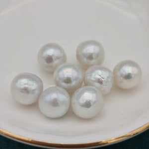 AAA+ 11-12mm Baroque round pearl