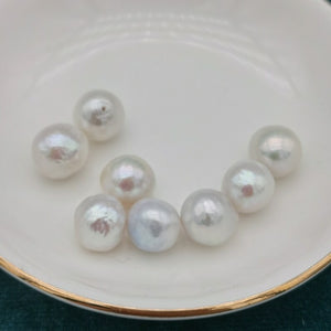 AAA+ 11-12mm Baroque round pearl
