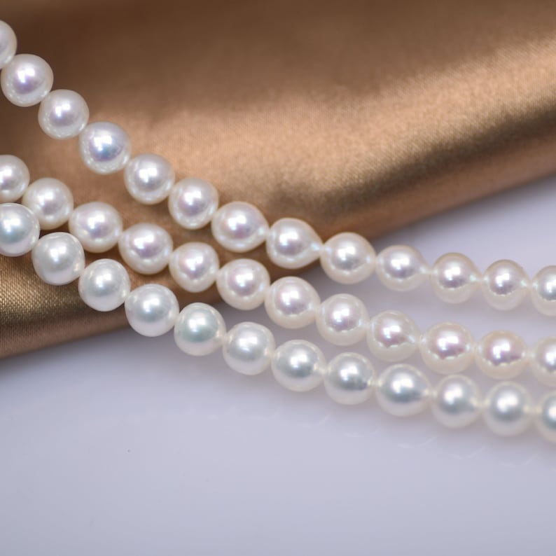 AAAA 5-6mm Freshwater white pearl round