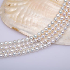 AAAA 5-6mm Freshwater white pearl round