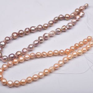 10-11mm Baroque Pearl Strand Mixed colour