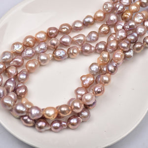 10-11mm Baroque Pearl Strand Mixed colour