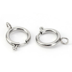 5-18mm stainless steel spring ring clasp
