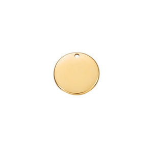 Personalized Stainless Steel Round Tags, 12mm 15mm 20mm Circle Disc Tags for Engraving