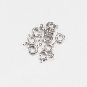 5mm stainless steel Spring ring clasp