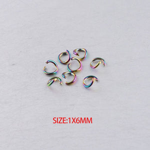 1 * 6mm Stainless steel jump ring