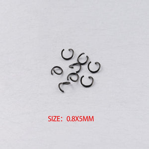 0.8 * 5mm stainless steel jump ring