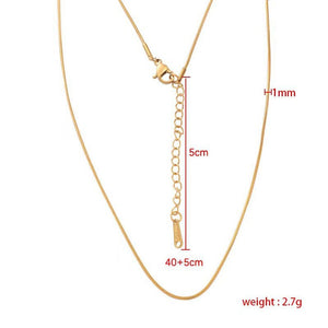 Stainless Steel Round Snake Chain