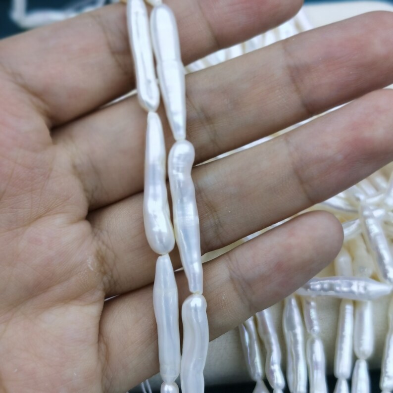 5-23mm Baroque pearl stick strand 39-40cm