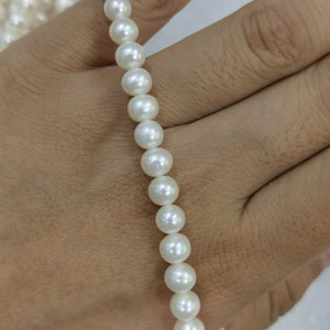 AA High Luster 6mm Round Pearls
