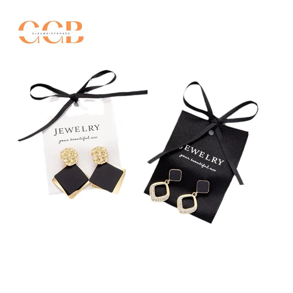 10pcs Fabric Jewelry Display Cards, Jewelry Holder