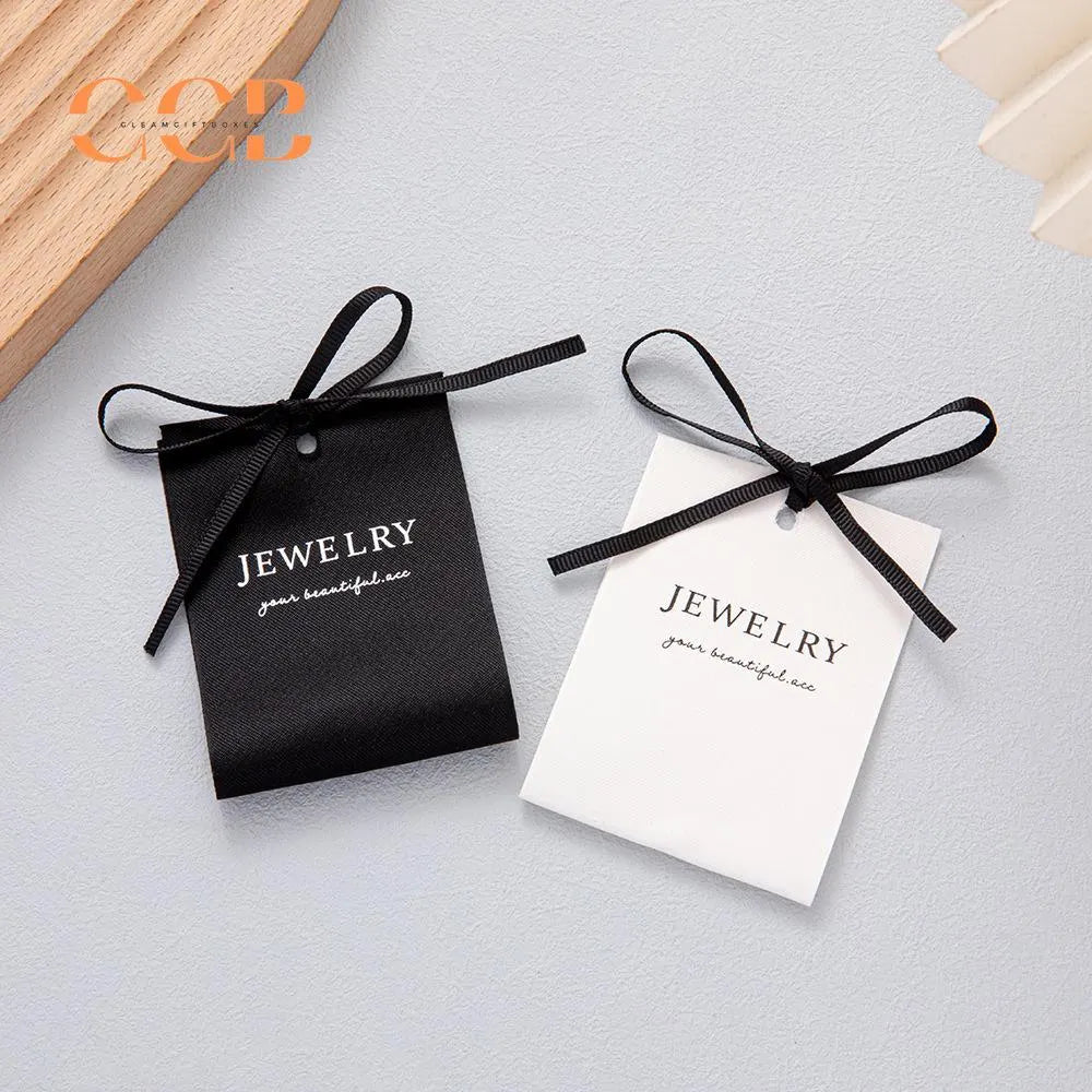 10pcs Fabric Jewelry Display Cards, Jewelry Holder