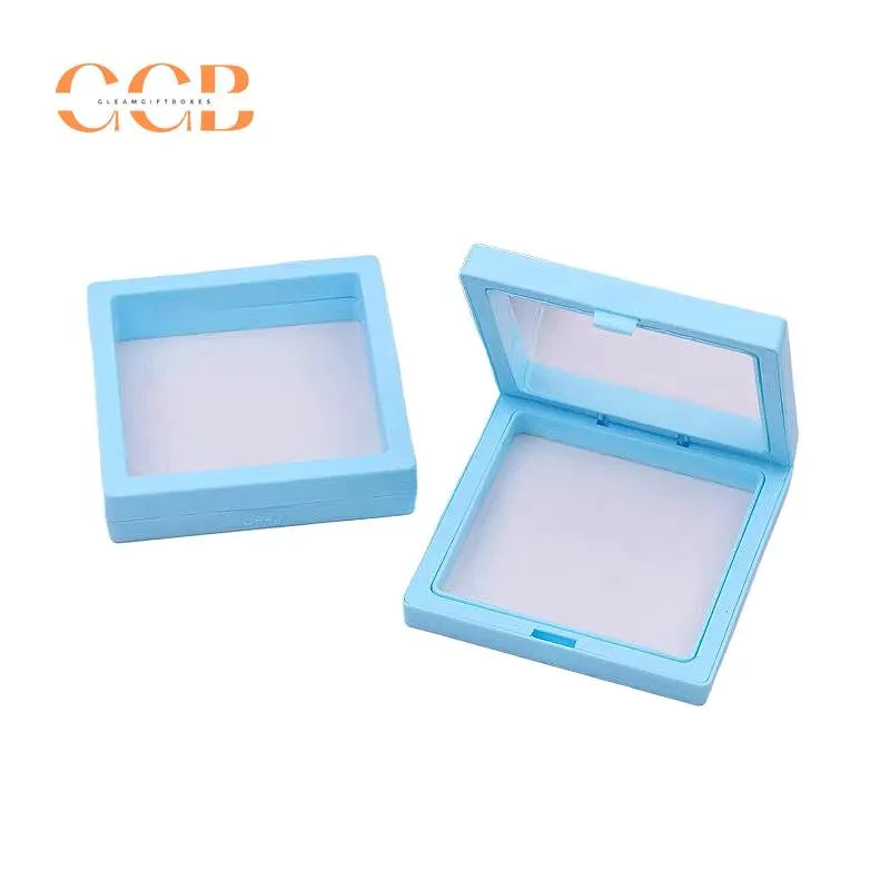 10pcs Blue  Floating Jewelry Display Box